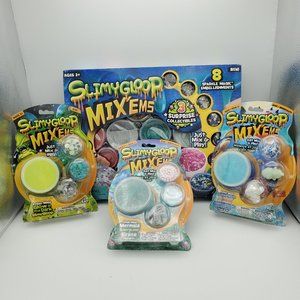 SlimyGloop Mix'Ems Kids Slime Toy Lot